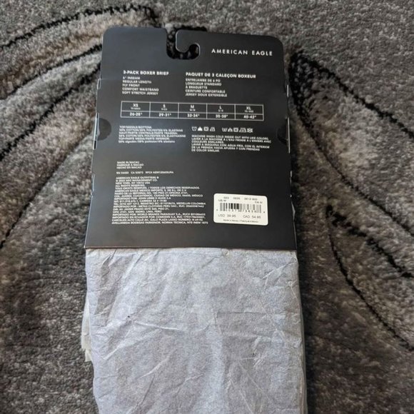 American Eagle boxer briefs brand new pack of 3 Size Medium - Picture 3 of 5